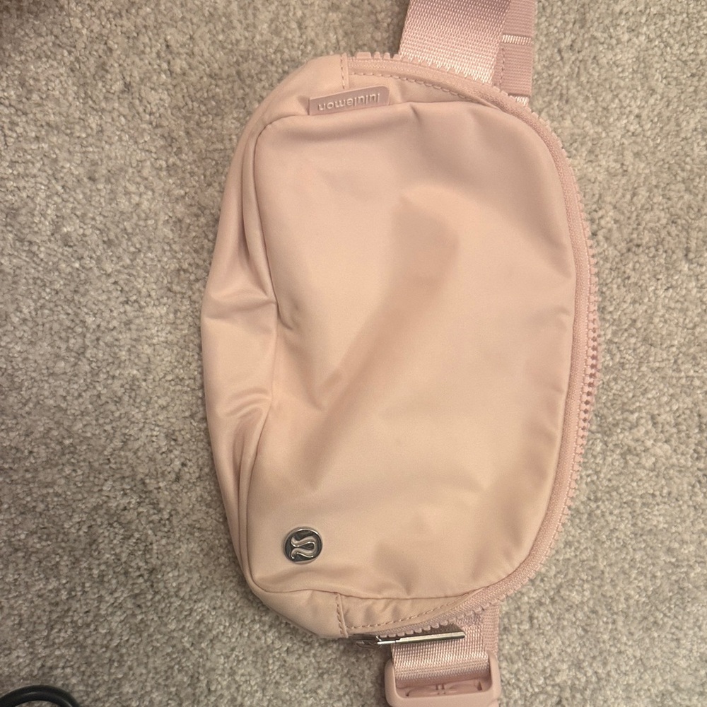 lululemon athletica Blush Pink Crossbody Belt Bag